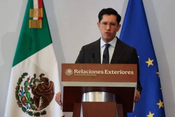 SRE destaca a M&eacute;xico como destino confiable para la inversi&oacute;n internacional