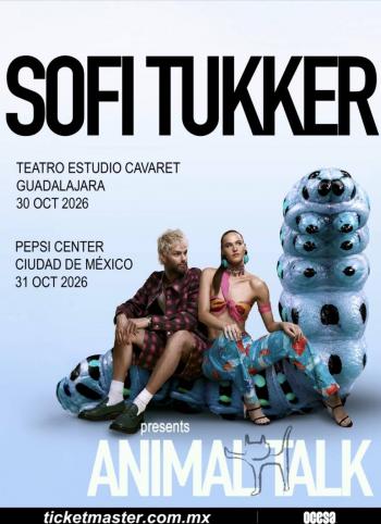 ¡Sofi Tukker tendr&aacute;n paso por M&eacute;xico y elevar&aacute;n la fiesta a otro nivel con Animal Talk!