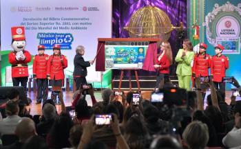 Semarnat y Loter&iacute;a Nacional lanzan billete conmemorativo por el D&iacute;a Mundial del Medio Ambiente