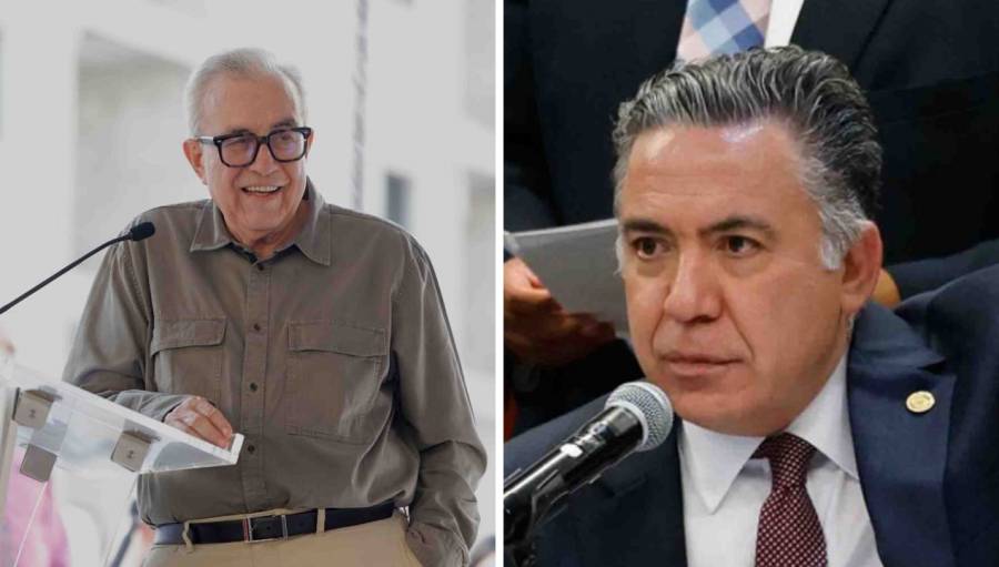 Rocha Moya y Enrique Inzunza comparecen ante la FGR por acusaciones de EU