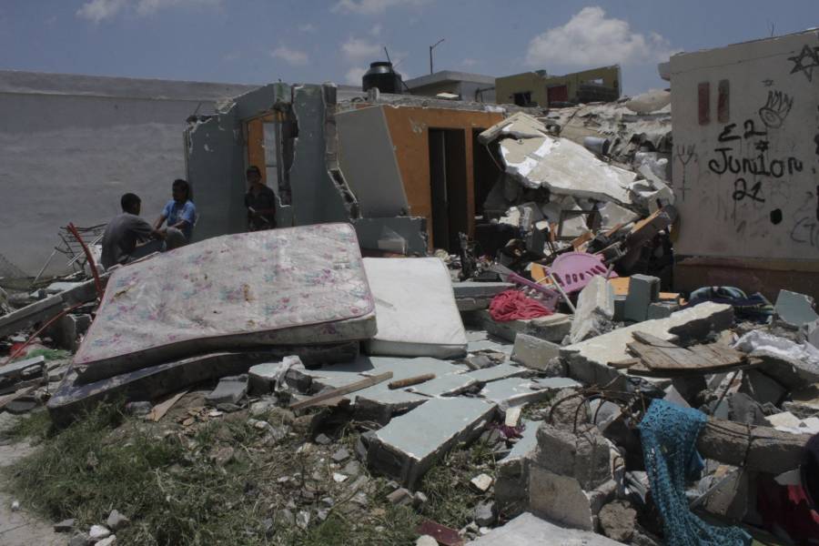 Reportan afectaciones tras formaci&oacute;n de tornado en el norte de Coahuila