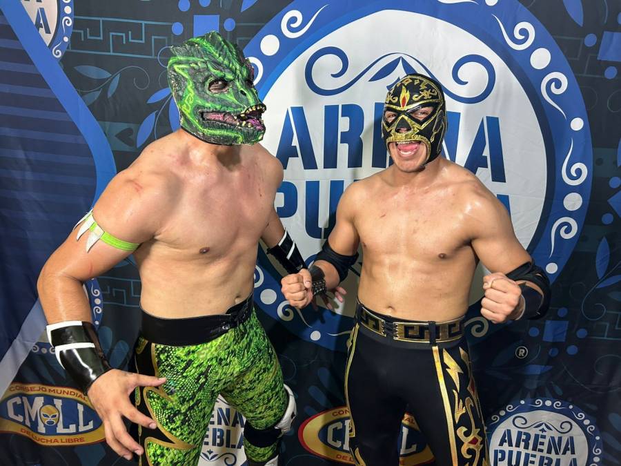 Arropa Arena Puebla a los “Dino Hermanos”
