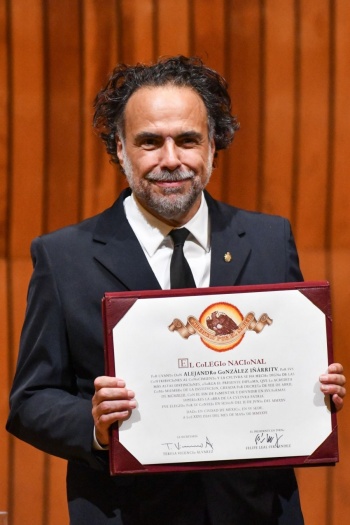 Alejandro Gonz&aacute;lez I&ntilde;&aacute;rritu, primer cineasta en ingresar al Colegio Nacional