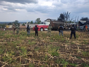 Aseguran centro clandestino de hidrocarburo en Juventino Rosas; suman m&aacute;s de 6.2 millones de litros decomisados en Guanajuato