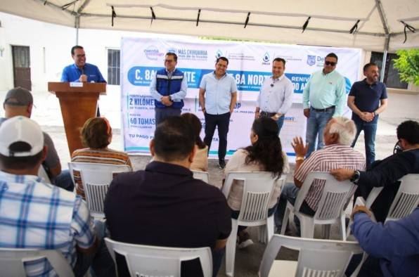 JCAS y JMAS Delicias inician obras de rehabilitaci&oacute;n hidrosanitaria y renivelaci&oacute;n de pozos de visita