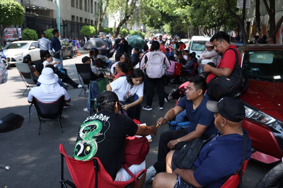 CNTE Sección 22 se reúne con Segob en medio de protestas en CDMX