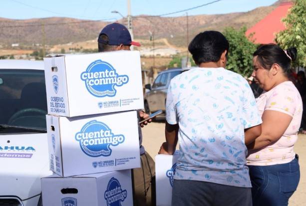 SPyCI entrega apoyos alimenticios a comunidades ind&iacute;genas de Parral