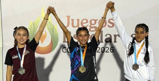 Chihuahua lidera medallero en Juegos Nacionales Escolares 2025 con nueve preseas