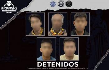 Rescatan a persona privada de libertad en Corregidora; hay 9 detenidos