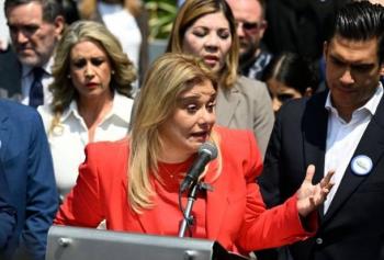 Maru Campos comparece ante FGR por caso de agentes de la CIA