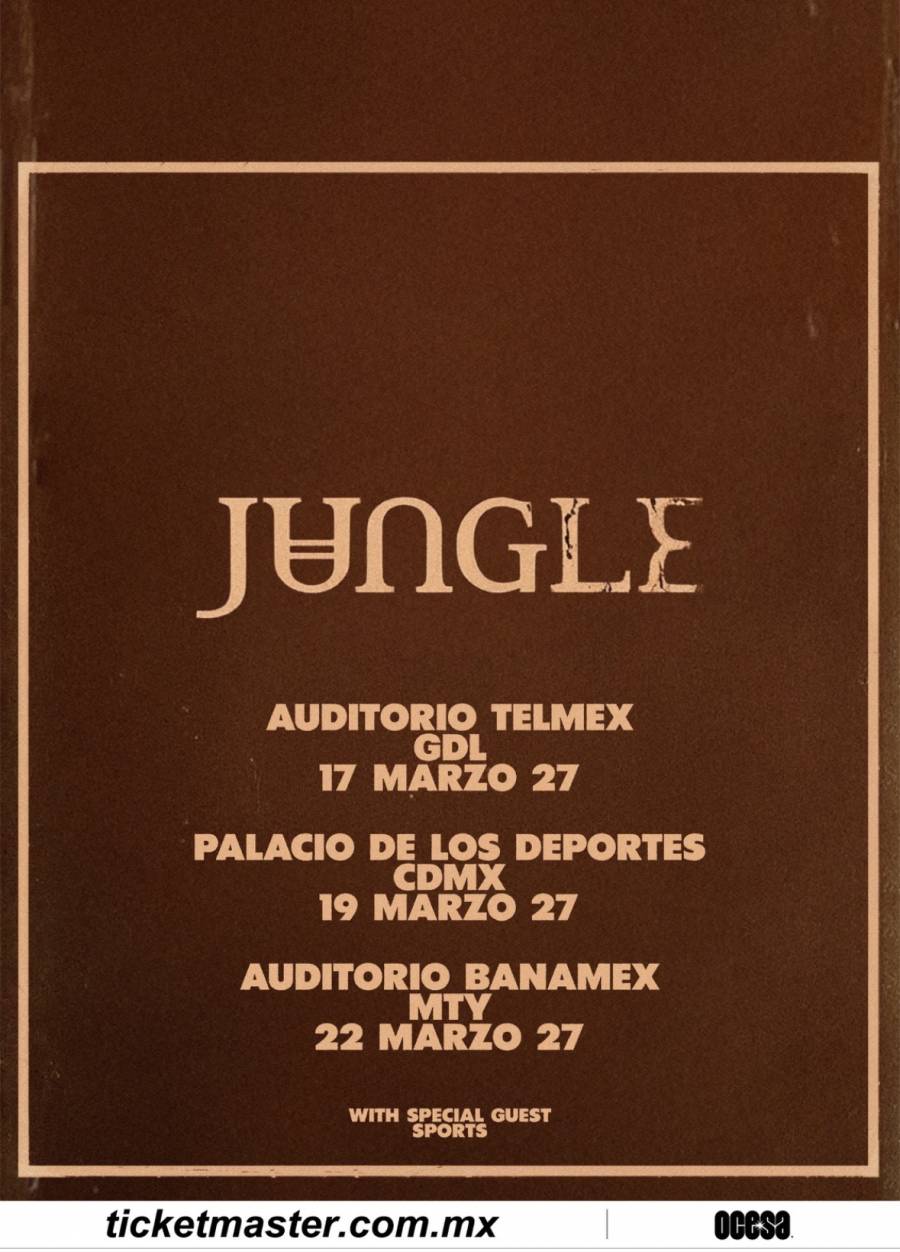 ¡Jungle confirma gira por México!