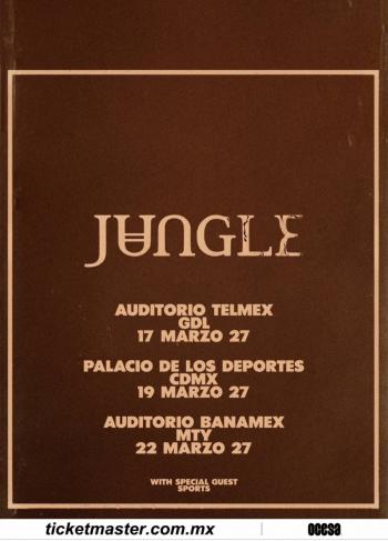 ¡Jungle confirma gira por M&eacute;xico!
