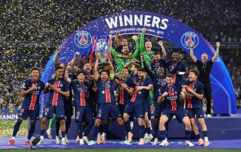PSG logra bicampeonato de Champions tras vencer al Arsenal en penales