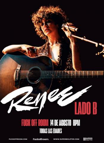 RENEE PRESENTAR&Aacute; SU “LADO B” EN EL FUCK OFF ROOM