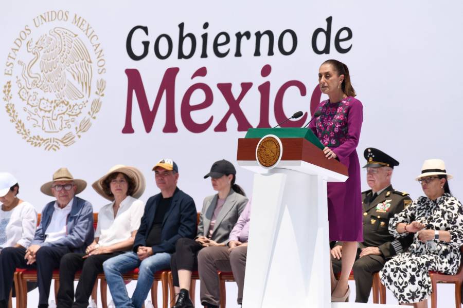 Ministros de la SCJN asisten a informe de labores de Claudia Sheinbaum