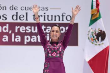 Sheinbaum reafirma car&aacute;cter democr&aacute;tico del pa&iacute;s y llama a la participaci&oacute;n ciudadana