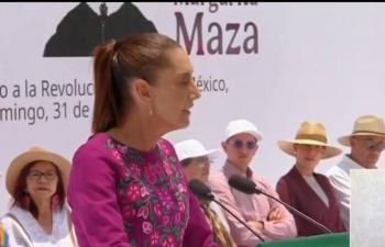 Sheinbaum destaca avances en seguridad y reafirma la defensa de la soberan&iacute;a nacional