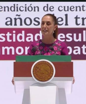 Sheinbaum destaca control inflacionario y apreciaci&oacute;n hist&oacute;rica de la moneda nacional