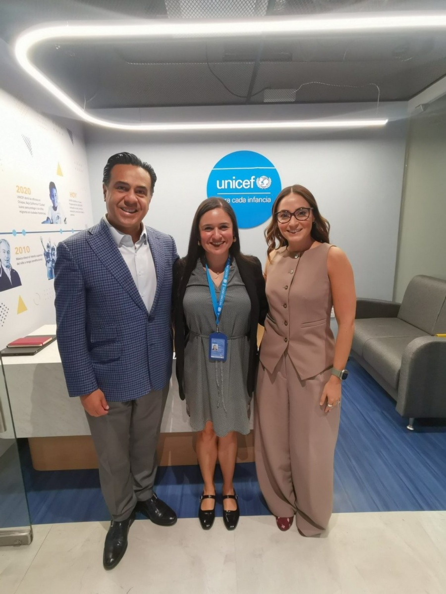 Luis Nava presenta programa ‘Contigo y tu Beb&eacute;’ ante UNICEF en Quer&eacute;taro