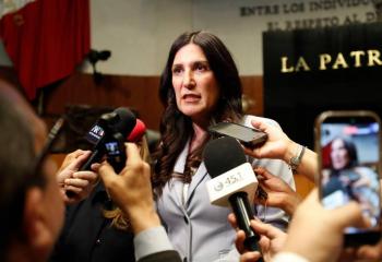 Preocupante, presencia de ministros en actos partidistas; de poco le sirve a M&eacute;xico una SCJN que aplaude al Poder Ejecutivo: Kenia L&oacute;pez Rabad&aacute;n