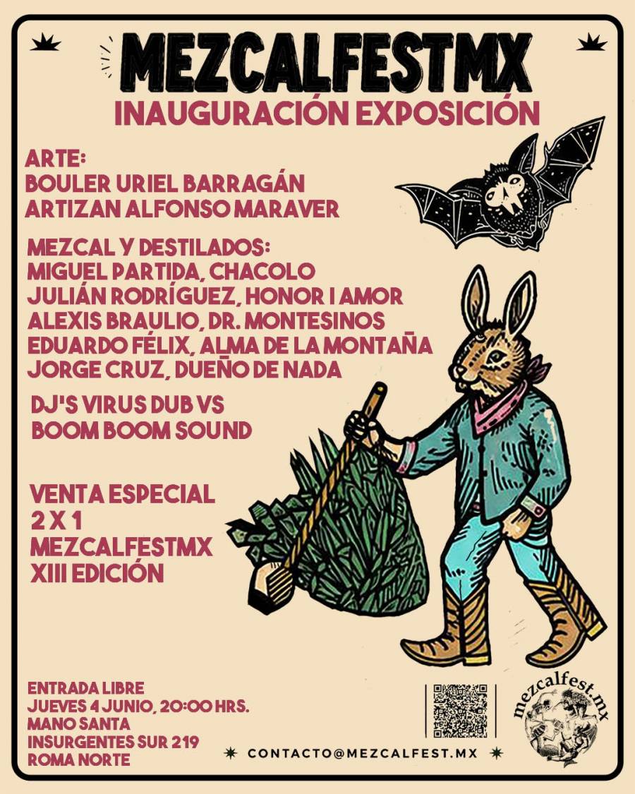 Mezcalfest.mx inaugura exposición gráfica y celebra cultura mezcalera en CDMX    