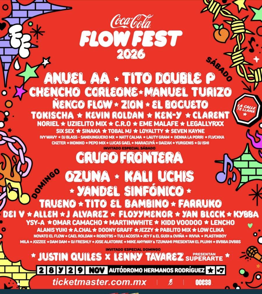  ‘¡Coca-Cola Flow Fest regresa para desatar el máximo flow!