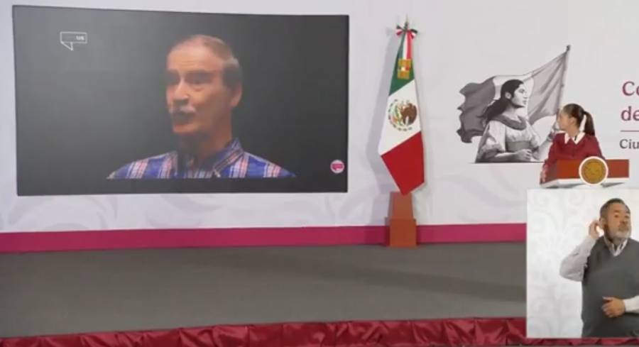 Sheinbaum acusa hipocresía del PAN por recurrir a Fox y Calderón en respaldo a Maru Campos; exhibe excesos del guanajuatense