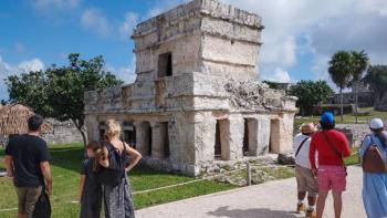 Cierran zonas arqueol&oacute;gicas de Yucat&aacute;n por lluvias intensas