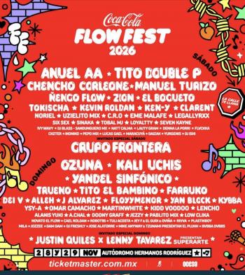 ‘¡Coca-Cola Flow Fest regresa para desatar el m&aacute;ximo flow!