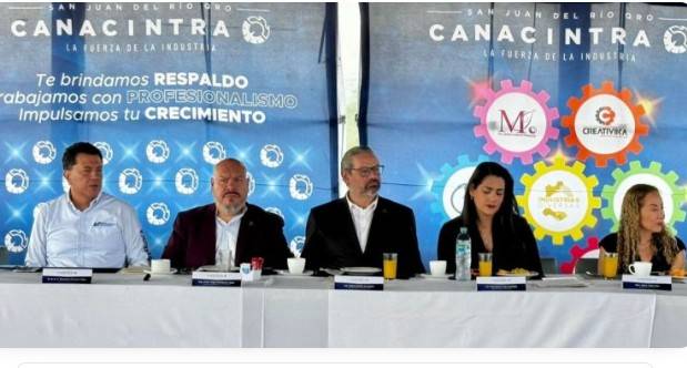 CANACINTRA San Juan del R&iacute;o promover&aacute; pr&aacute;cticas sostenibles con encuentro empresarial