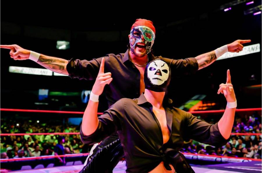Zandokan Jr. y Calavera Jr. I brillan en la lucha estelar del Martes de Arena M&eacute;xico