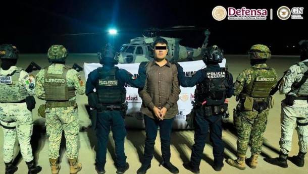 Capturan a presunto responsable del secuestro y asesinato de 10 trabajadores mineros en Sinaloa