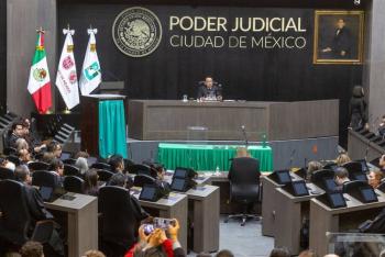 Poder Judicial capitalino suspender&aacute; actividades el 11 de junio por inauguraci&oacute;n del Mundial 2026