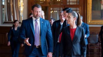 Secretario de Seguridad de EE.UU. elogia cooperaci&oacute;n del gobierno de Claudia Sheinbaum