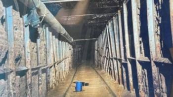 Estados Unidos descubre t&uacute;nel transfronterizo de 589 metros usado para traficar coca&iacute;na