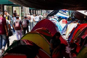 Plant&oacute;n de la CNTE deja m&aacute;s de 405 millones de pesos en p&eacute;rdidas al comercio del Centro Hist&oacute;rico