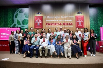 Quintana Roo lanza estrategia 'Tarjeta Roja' contra explotaci&oacute;n infantil rumbo al Mundial 2026
