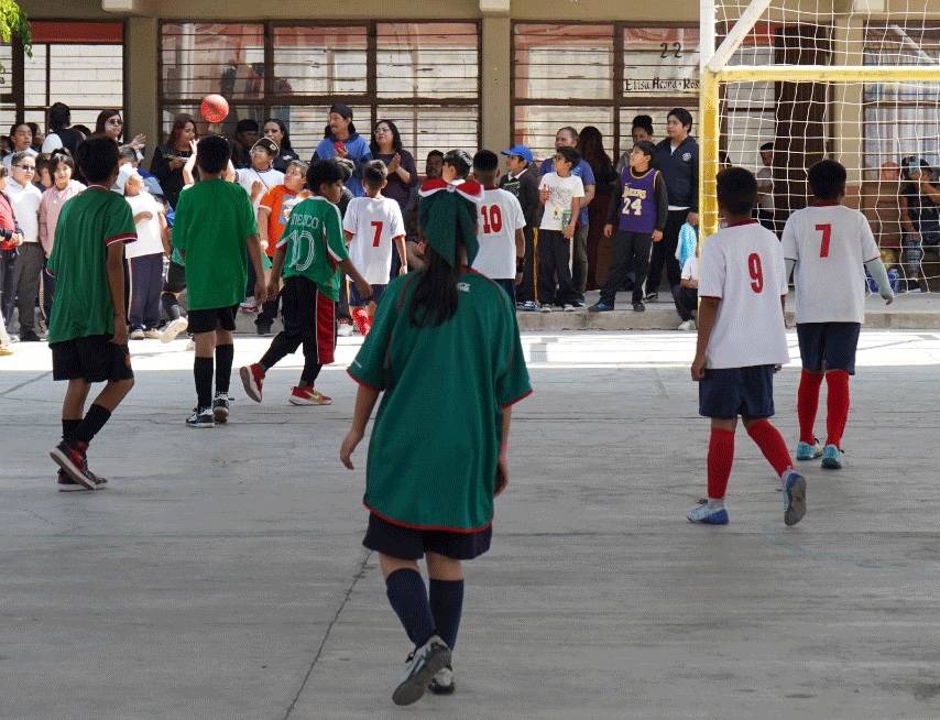 Arranca torneo interescolar de fútbol “Eduardo Galeano” en Nezahualcóyotl con más de 200 estudiantes