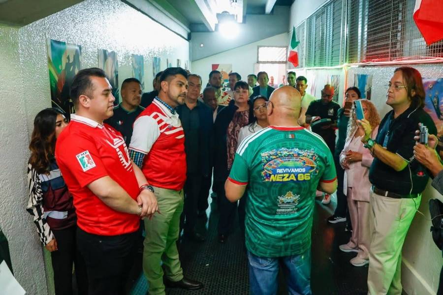 Neza revive su historia mundialista con reapertura del Estadio Neza 86 y museo fotográfico 