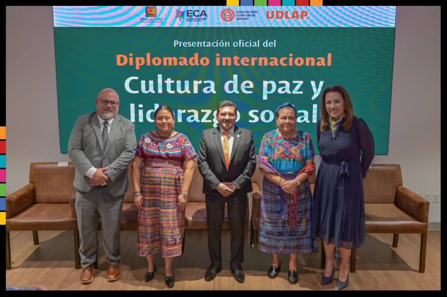 Presentan diplomado internacional en cultura de paz y liderazgo social en la UDLAP