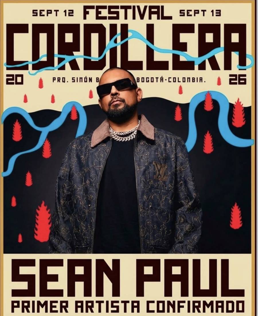 Sean Paul encender&aacute; el Festival Cordillera 2026: el &iacute;cono del dancehall inaugura el cartel