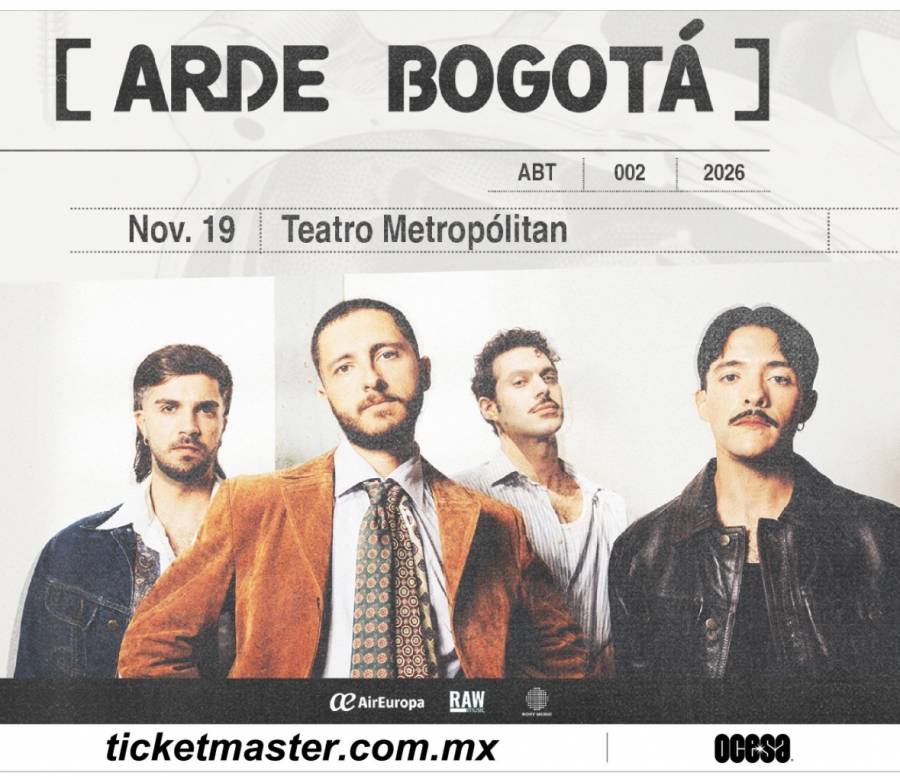 Arde Bogotá anuncia una gira americana en formato especial para presentar las nuevas canciones de su próximo disco