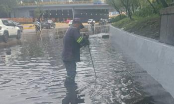 Caen en CDMX 25 millones de m³ de lluvia durante madrugada del jueves