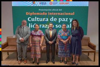 Presentan diplomado internacional en cultura de paz y liderazgo social en la UDLAP