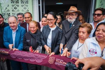 Tlalpan transformar&aacute; 19 bibliotecas en espacios tem&aacute;ticos; inauguran SABIA San Nicol&aacute;s Tolentino