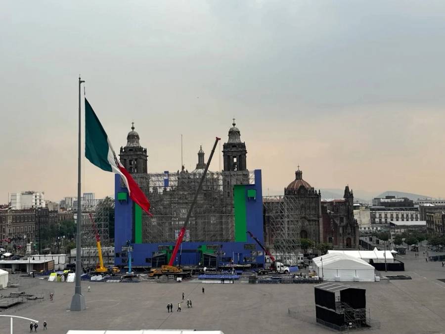 Protestas de la CNTE ponen en incertidumbre la realización del Fan Fest del Mundial en el Zócalo    