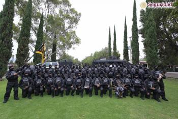SSPC clausura curso de Operaciones Especiales en Teotihuac&aacute;n