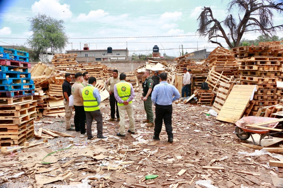 Clausuran recicladora en Villa de Pozos por incumplir medidas de seguridad