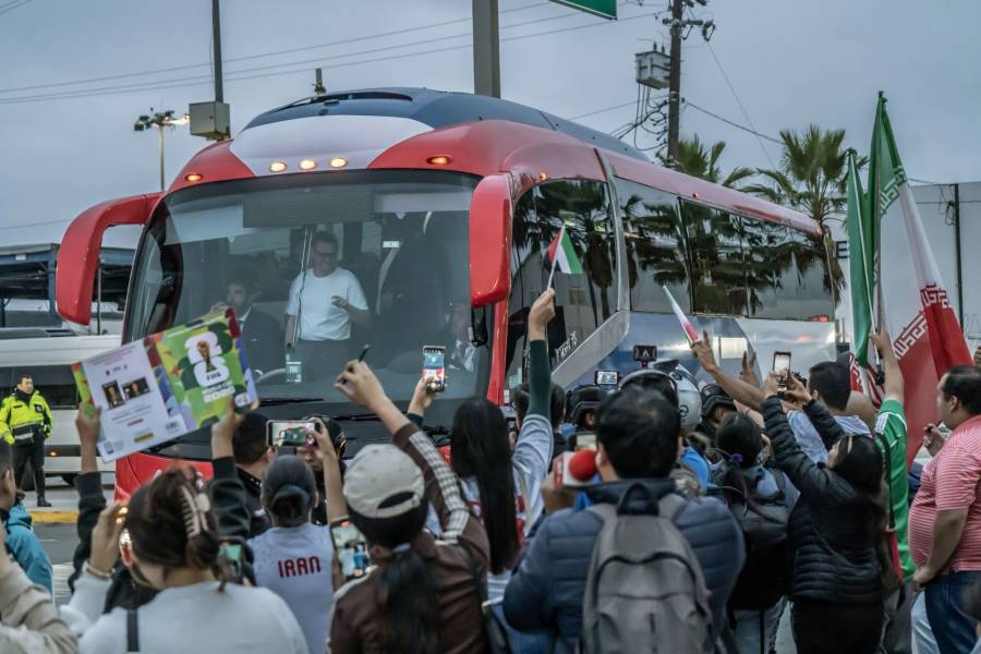 Irán instala su concentración mundialista en Tijuana ante restricciones de ingreso a Estados Unidos 