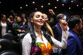Gabriela Jim&eacute;nez manifiesta respaldo a Claudia Sheinbaum y llama a fortalecer la unidad nacional